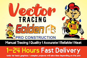 do vector graphic,best vector tracing,vectorize logo