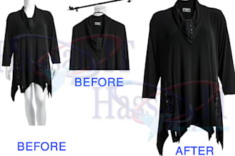 ghost mannequin images editing