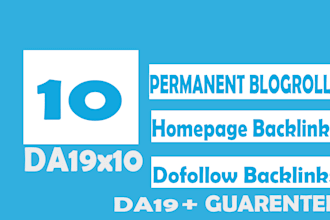 give backlinks da19x10 site health blogroll