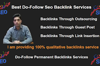 outsource website backlinks through guest post and link insertion as a expert