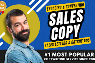 write persuasive sales copy, ad copy, marketing content