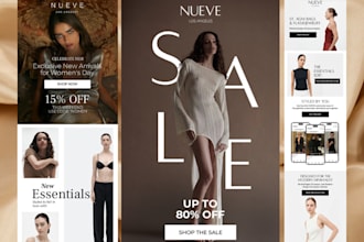 create a custom klaviyo email design