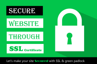 configure ssl, fix SSL or install ssl certificate