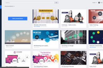design professional business info graphic PPT presentation
