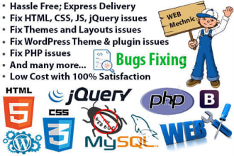 add new features on any php, node, vuejs and react js bugs