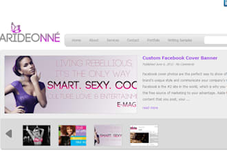 make a basic custom wordpress theme