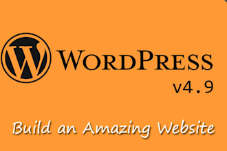 develop an affordable  wordpress website very fast
