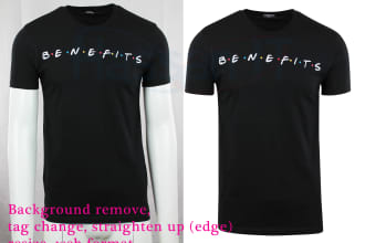 background remove, tag change, resize