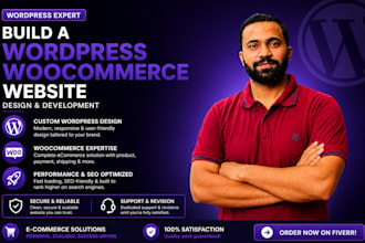 do a wordpress woocommerce website design and development