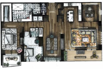 draw 2d floor plans, building section, building elevation