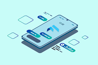 develop android,ios  app with flutter