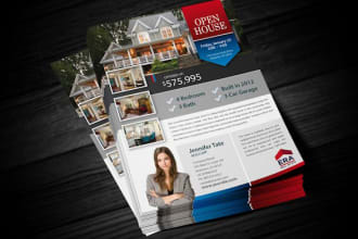 design a professional real estate flyer,postcard or brochure