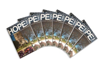 create a church magazine cover within 12 hours