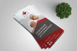 design a tri fold, bi fold, using illustrator, photoshop