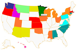 create interactive and clickable vector map