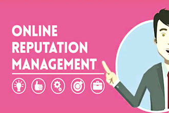 help you fix online reputation of your name and brand name