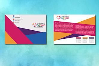 design any flyer, brochure, or a poster quickly