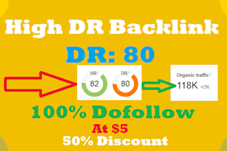 make a high DR dofollow backlink for all niches