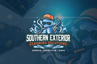 create original logo mascot, emblem, badge, faceless