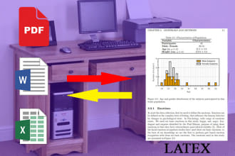 convert any document into latex