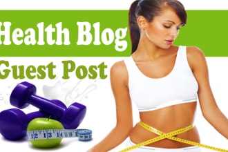 publish guest post on health blog with permanent dofollow backlink