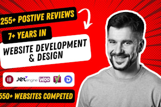 create a wordpress website elementor website or fix any wordpress bug