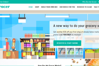 create landing page or one page website