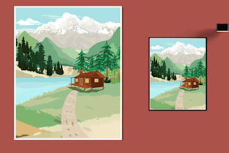 create illustrations and vector images