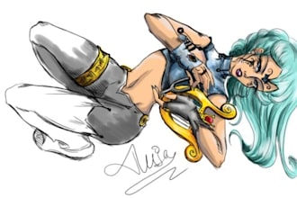 draw anything cartoon style