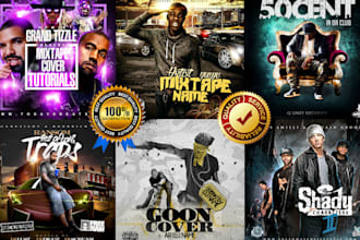 design eye catching mixtape covers and albums