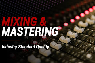 make professional mix and mastering