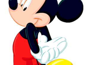 read your message as mickey mouse