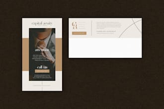create premium package insert, product thank you card design