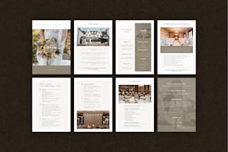 design luxury property, corporate brochure design