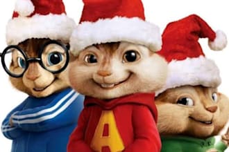 convert your message audio file into Chipmunks Voice