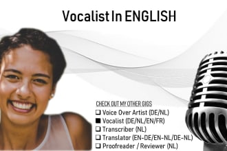 sing your vocals as a female singer and add harmonies