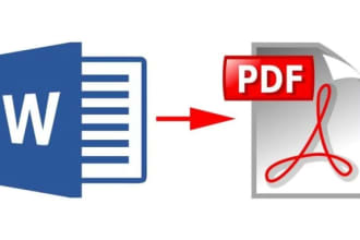 convert PDF to word