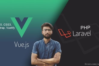 be your laravel php vuejs developer