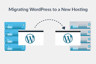 migrate wordpress website, transfer wordpress website