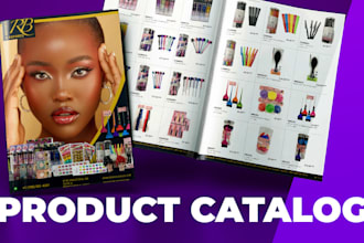 do a product catalog design