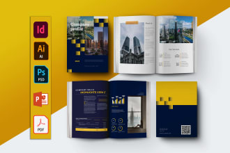 design flyer, bifold, trifold brochure, booklet, white paper and PDF design