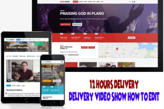 build, customize, optimize, responsive wordpress website