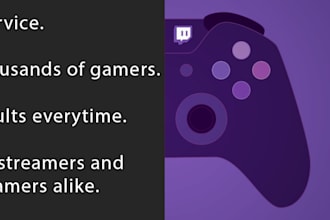 promote your twitch channel to thousands of gamers