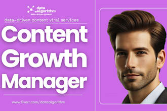 be your content growth manager