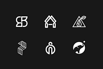 do modern, minimalist, and creative business logo design and business branding