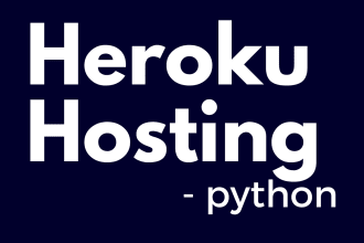 deploy django and flask app to heroku or any vps