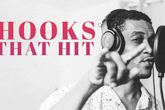 write and sing a catchy hook for your song