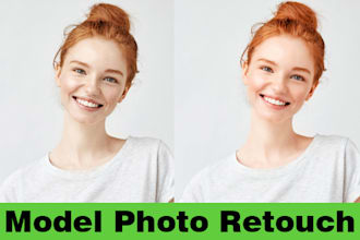 do photo retouching and image enhancement
