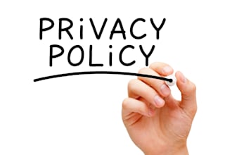 write privacy policy, terms and conditions and cookies policy for your website