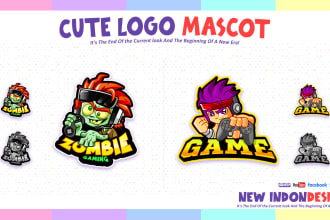 design logo mascot for your twitch, kick, esport, gaming team